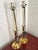 Late 20th Century Brass Candlestick Lamps With Tassels - Pair For Sale - Image 10 of 10