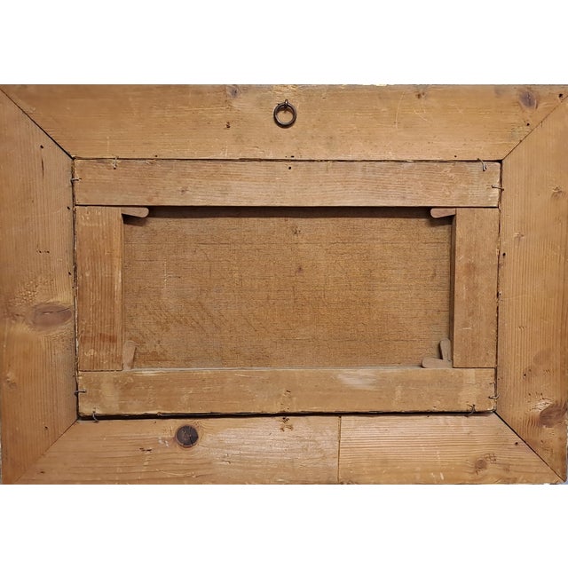 Lorenzo Butti, Nature with Fishermen and Boats, Oil on Canvas, Framed For Sale - Image 3 of 6