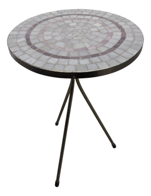 Mid-Century Tripod Mosaic Coffee Table, 1950s