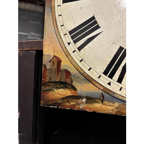 Wood Longcase Clock by W. Windle of Stockton For Sale - Image 7 of 18