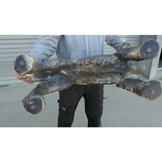 French Hunting Spaniel Standing Statue, 1920s For Sale - Image 10 of 11