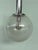 Vintage Industrial Italian Pendant Light in Pulegoso Glass Sphere, 1960s For Sale - Image 9 of 16