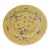 Chinese Famille Jaune Porcelain Dinner Plate Circa 1960 For Sale