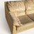 1980s Postmodern Beige Leather Sofa For Sale - Image 4 of 10
