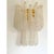 Mid-Century Modern Set of 4 Modern “Conchiglie” Gold Murano Glass Wall Sconces For Sale - Image 3 of 8