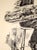 1960s Gerry Mulligan, Baritone Sax - Rare Signed Figurative Lithograph in Ink on Paper by Eugene Hawkins For Sale - Image 5 of 6