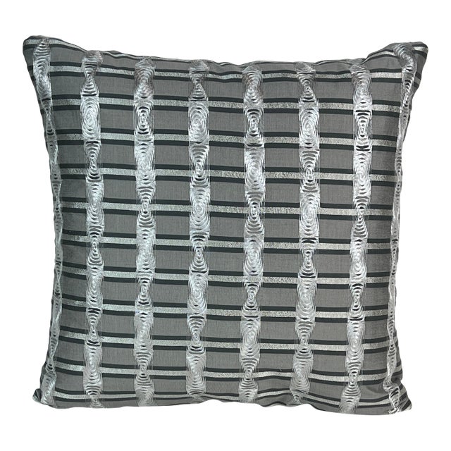 Stout Brothers “Neutron 2 Silver” 20” Feather/Down Pillow For Sale