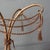 1960s Italian Brass Rope and Tassel Rustic Outdoor Drinks Table For Sale - Image 5 of 18