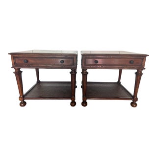 1990s Theodore Alexander End Tables - a Pair For Sale
