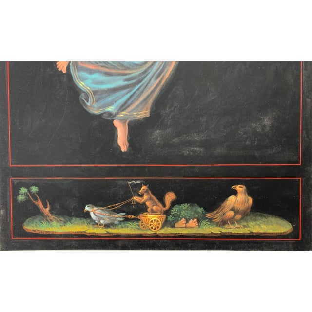 Early 19th Century Engraving After Raphael Sanzio "Hours of Day and Night" "Ora Seconda DI Giorno" For Sale - Image 5 of 8