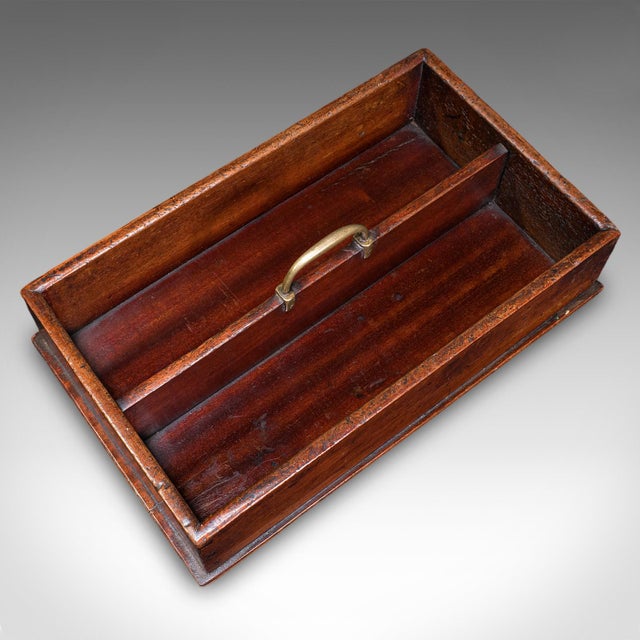 Antique Butler's Work Box, English, Country House Tool Carry, Georgian, c.1790 For Sale - Image 6 of 10