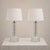 Carl Fagerlund Crystal Table Lamps by Carl Fagerlund for Orrefors, Sweden, 1960s, Set of 2 For Sale - Image 4 of 9