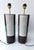 Mid-Century Pair of Ceramic Lamps Mondrian by Bitossi. Italy, 1990s For Sale - Image 12 of 13