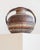 Brown Vintage Italian Hand-Painted Brown Ceramic Vase with Decorative Pattern and Two Handles from Italica Ars, 1960s For Sale - Image 8 of 13