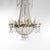 Bronze Large Antique French Empire Inspired Crystal & Bronze 8-Light Chandelier C1930 For Sale - Image 8 of 12