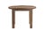 Indian Round Teakwood Table Made From a Vintage Wheel and Reclaimed Wood For Sale - Image 3 of 3