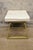 Vintage Mid Century Modern Green Painted Art Deco Vanity Bench Stool Ottoman For Sale - Image 4 of 9