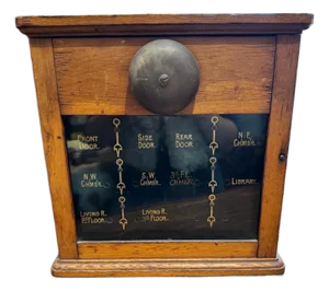 Antique Victorian 1890s Butler’s Call Box Annunciator- COMPLETE!