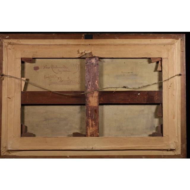 Large Landscape Oil James Webb 1825-1895 Listed British Artist Hammer to 40,000 GBP For Sale - Image 13 of 14