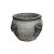 Japanese Chinese Gray Stone Planter For Sale - Image 3 of 10