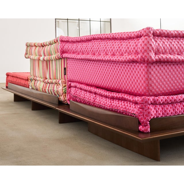 Mah Jong Natsu Kenzo Platform Sofa Hans Hopfer Roche Bobois For Sale - Image 12 of 18