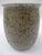 1960s 1960 Heavily-Textured Ceramic Rimmed Vase For Sale - Image 5 of 8