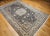 Cream Vintage Room Size Persian Nain Rug, Handwoven Floral Pattern With Silk Highlights, Navy & Ivory , 9’ X 13’ For Sale - Image 8 of 12