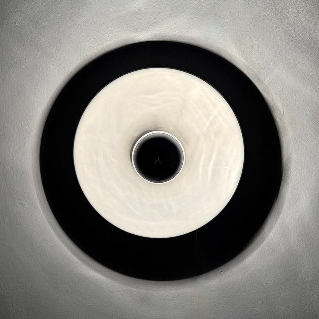 Wall Sconce Disc attributed to Charlotte Perriand for Les Arcs, 1970s For Sale - Image 10 of 18