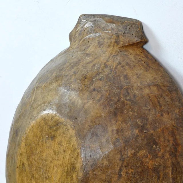 1900 - 1909 Handmade Wooden Dough Bowl, 1900s For Sale - Image 5 of 8