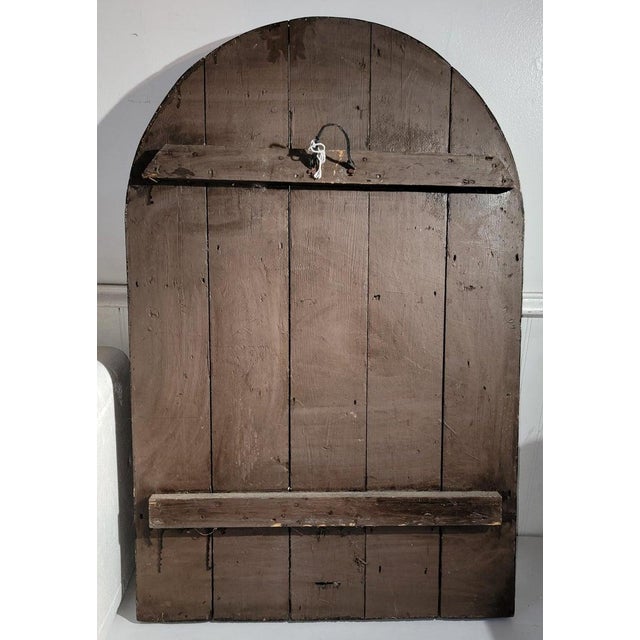 20Thc Repro trade sign from New England with a weather protector varnish for bad weather protection.Wired for hanging...