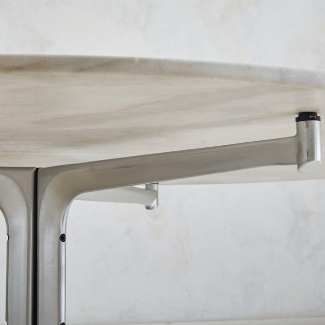 T105 Series’ Marble Top Coffee Table by Preben Fabricius & Jørgen Kastholm For Sale - Image 11 of 11