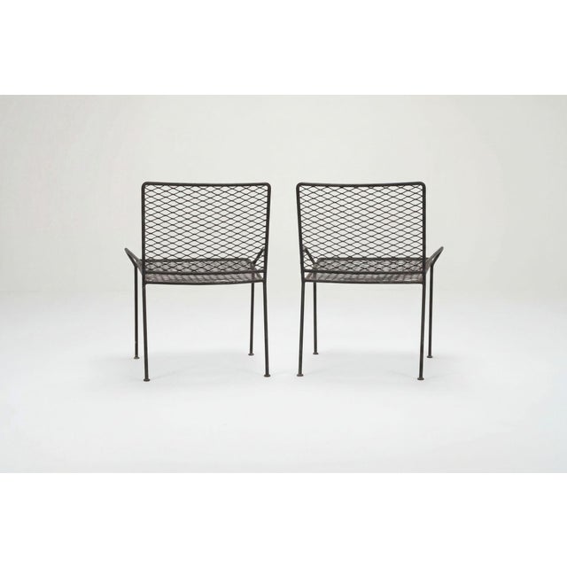 Original Pair of Van Keppel-Green Expanded Metal Series Chairs, Model 872, 1953 For Sale - Image 10 of 14