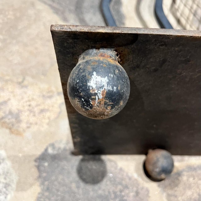 1980s French Art Deco Wrought Iron Screen Chairish