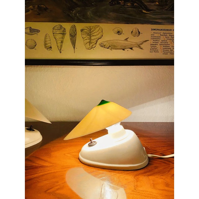 Prim Bakelite Table Lamps, 1950s, Set of 2 For Sale - Image 6 of 10