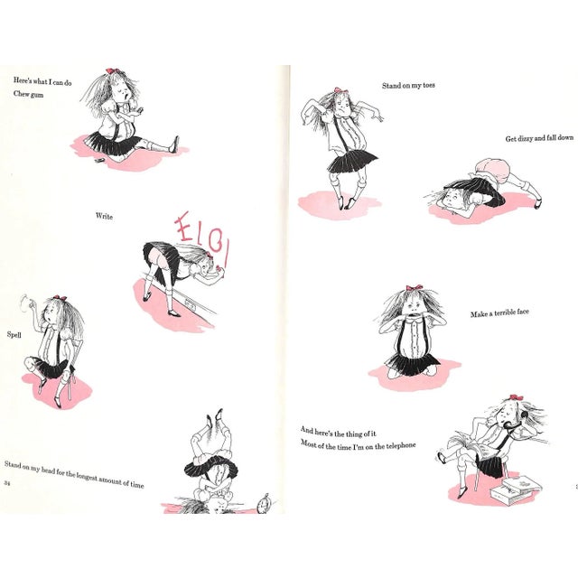 White "Eloise: A Little Girl Who Lives at the Plaza Hotel" 1983 Thompson, Kay (Inscribed) For Sale - Image 8 of 11