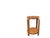 1930s French Art Deco Walnut Side Table With Sculptural Architectural Base- Fully Restored, Open Shelf For Sale - Image 13 of 15