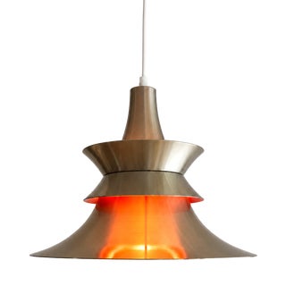 Pendant Lamp attributed to Bent Nordsted for Lyskær, 1970s For Sale