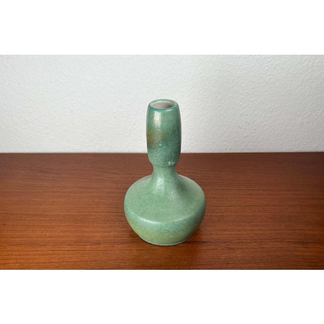 Mid-Century Modern Minimalist West German Pottery WGP Vase from Bay Keramik, 1970s, in Very Good conditions. Designed 1960...
