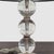 Stacked Crystal Sphere Table Lamp With Chrome Accents For Sale - Image 4 of 5