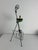 Mid-Century Modern Floor-Standing Ashtray with Magazine Rack in Enameled Wrought Iron, 1950s For Sale - Image 3 of 10