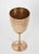Set of six elegant Mid-Century Italian Regency solid brass chalices. These amazing pieces are wonderful as in solid brass...