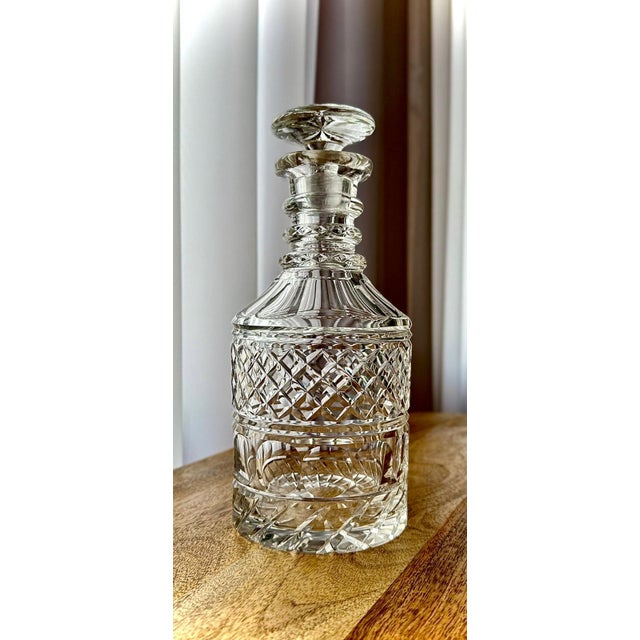 Anglo-Irish William IV Cut Glass Decanter, 1835 For Sale - Image 8 of 18