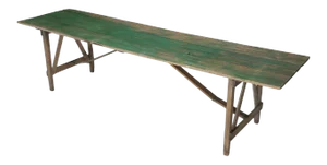 Antique Wisconsin Farm Table in Original Paint