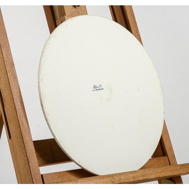 Signed Ceramic Dish by Cer Richard For Sale - Image 4 of 6