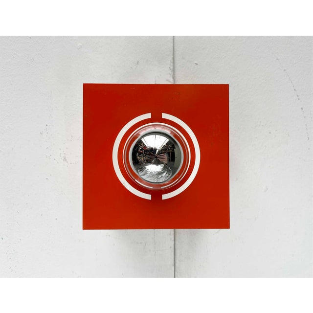 Mid-Century Space Age Cube Wall Lamp, 1960s For Sale - Image 9 of 18