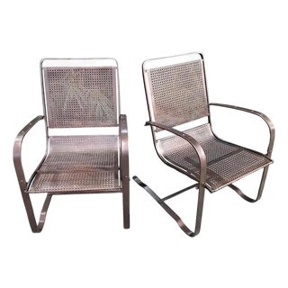 1950s Mid Century Modern Rockers, Attributed to Howell Manufacturing For Sale