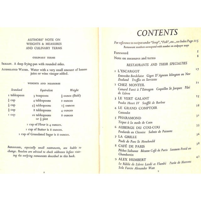 1950s "Paris Cuisine" 1953 Beard, James and Watt, Alexander For Sale - Image 5 of 12