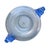 Murano Scavo Glass Amphora Vase With Cobalt Blue Handles For Sale - Image 15 of 17