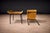 Set of Two Armchairs With Stools in Cane & Iron, Carlo Hauner, 1950s For Sale In New York - Image 6 of 16