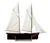 Late 19th Century Scale Model of a Wooden Boat, 1890s For Sale - Image 6 of 12
